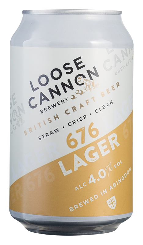 Loose Cannon 676 Lager (330ml)