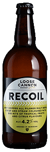 Loose Cannon Recoil Pilsner (500ml)