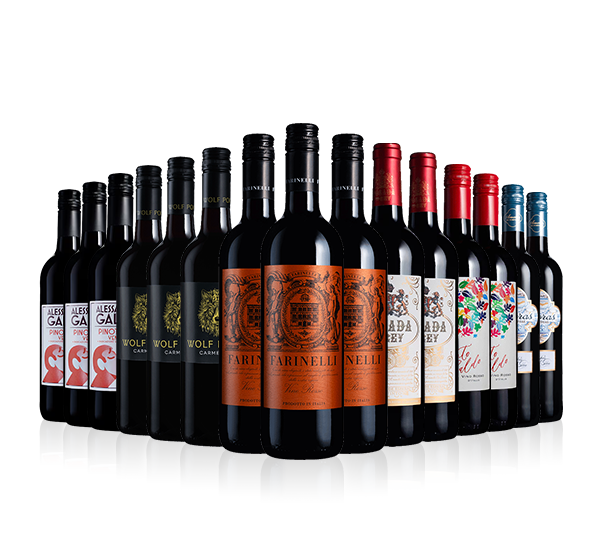 Essentials Reds 15 Bottle Mix