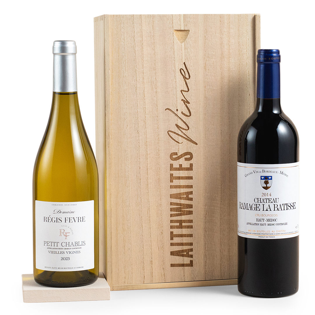 Luxury Mixed Wine Duo in Wooden Gift Box - Free Delivery* Luxury Mixed Wine Duo in Wooden Gift Box - Free Delivery*
