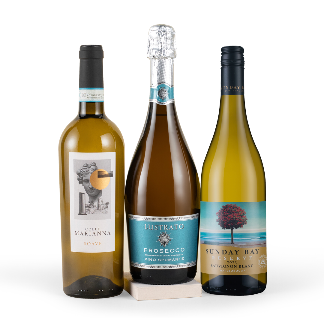 Best Sellers White Wine & Prosecco Trio