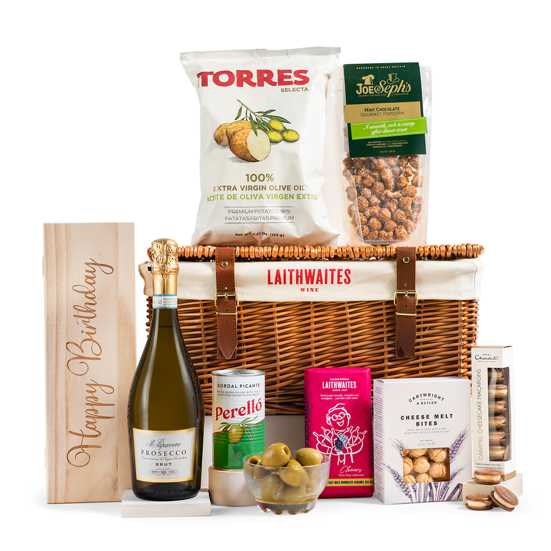 Happy Birthday Luxury Prosecco Hamper Happy Birthday Luxury Prosecco Hamper